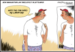 IMMIGRATION LAW ALABAMA BROWNOUT by J.D. Crowe