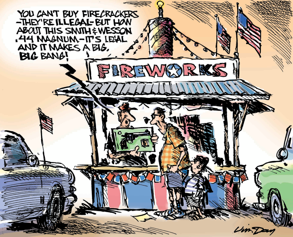 Sane and Safe July Fourth - COLOR