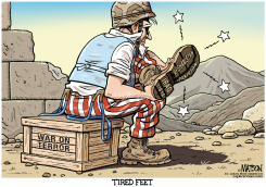 TIRED FEET by R.J. Matson