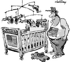 FOREVER GUN NUTS by Jim Day