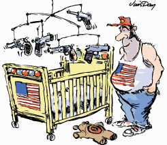 FOREVER GUN NUTS -  by Jim Day