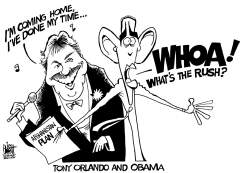 TIE A YELLOW RIBBONNOT YET, B/W by Randy Bish