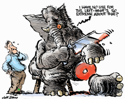 GETTING RID OF THE EXTREME LEFT - by Jim Day