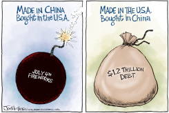 CHINESE FIREWORKS by Joe Heller