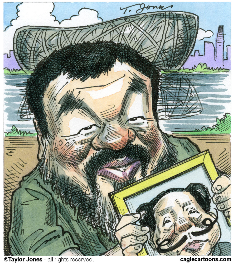 Chinese dissident artist Ai Wei Wei - COLOR
