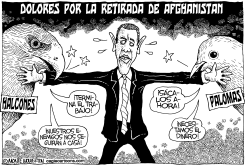 DOLORES POR LA RETIRADA DE AFGHANISTAN by Monte Wolverton