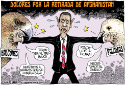 DOLORES POR LA RETIRADA DE AFGHANISTAN /  by Monte Wolverton