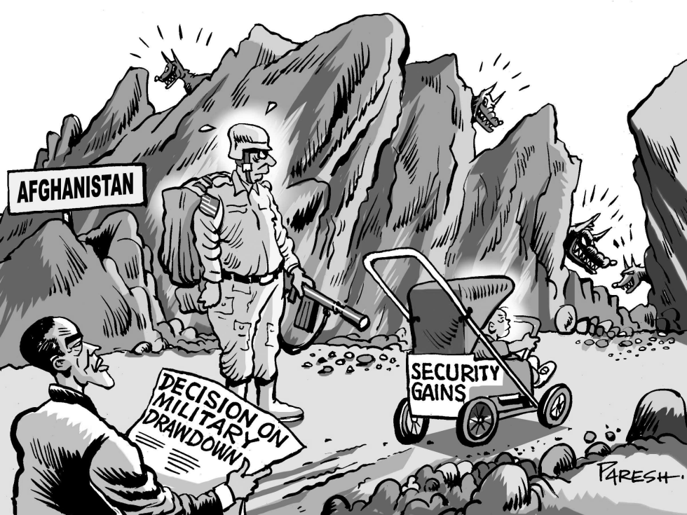 Withdrawing troops