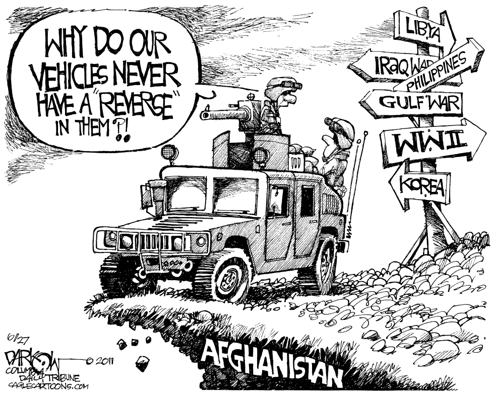 Our Military Never Leaves
