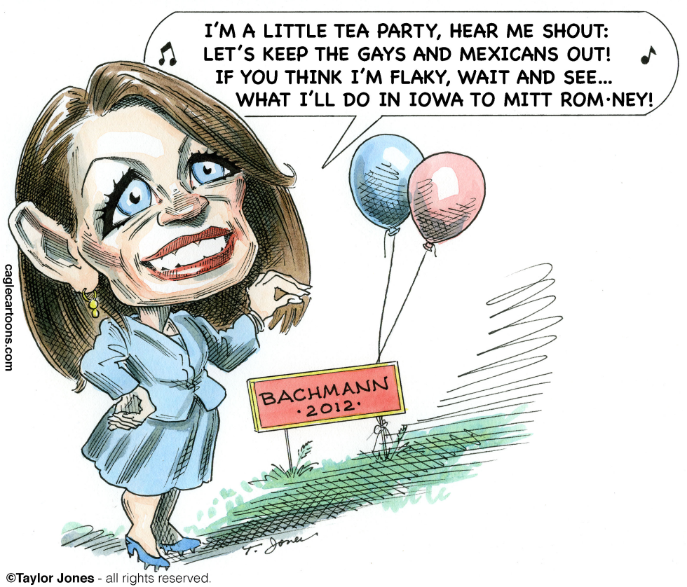 Bachmann declares candidacy - COLOR
