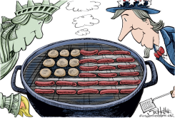 FOURTH OF JULY by Joe Heller