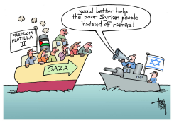 FREEDOM FLOTILLA 2 by Arend Van Dam