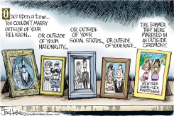 GAY MARRIAGE by Joe Heller