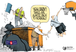 CANADA BACK TO NORMAL by Cam Cardow
