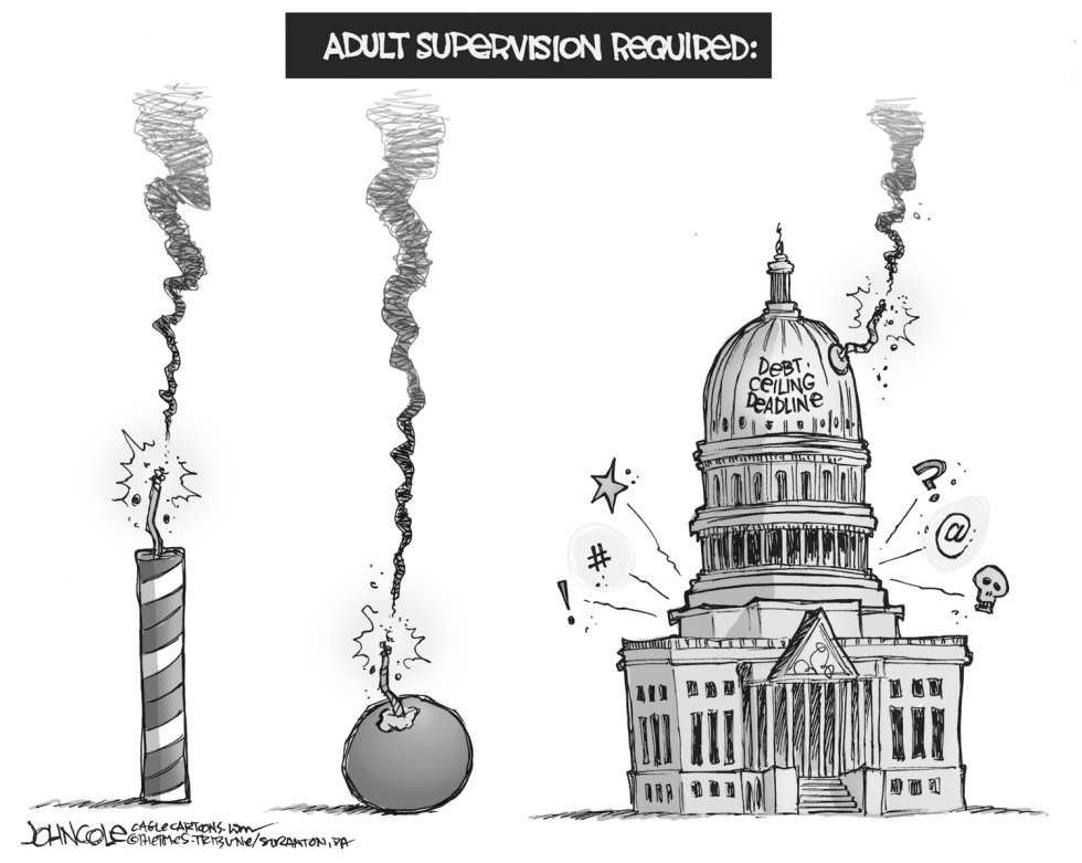 Adult supervision BW