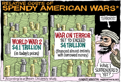 COST OF THE WAR ON TERROR by Monte Wolverton