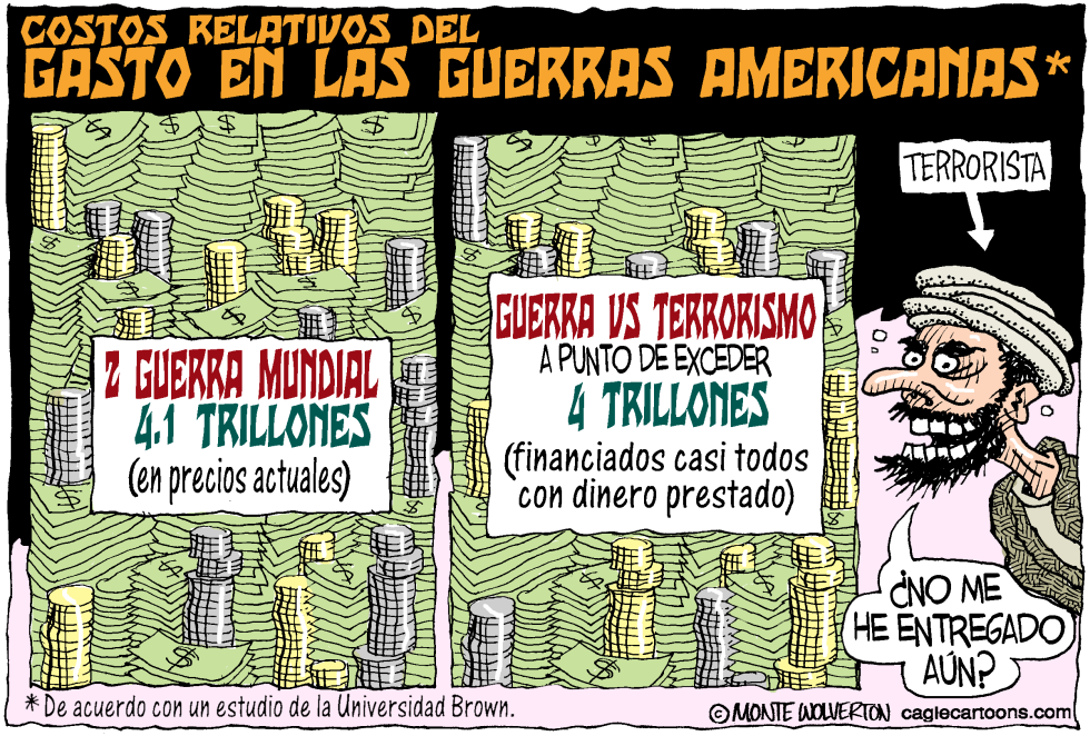 Costo de la Guerra contra el Terrorismo / COLOR