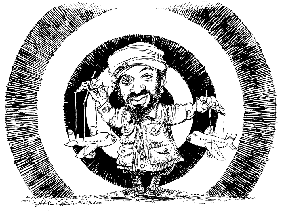  OSAMA BIN LADIN by Daryl Cagle