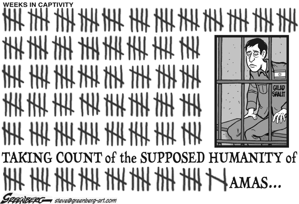 Israeli prisoner bw
