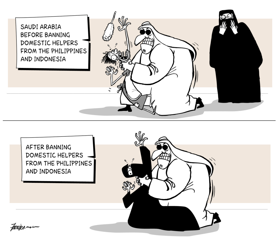Maid abuse in Saudi Arabia