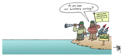 HAMAS AND FLOTILLA-2 by Arend Van Dam