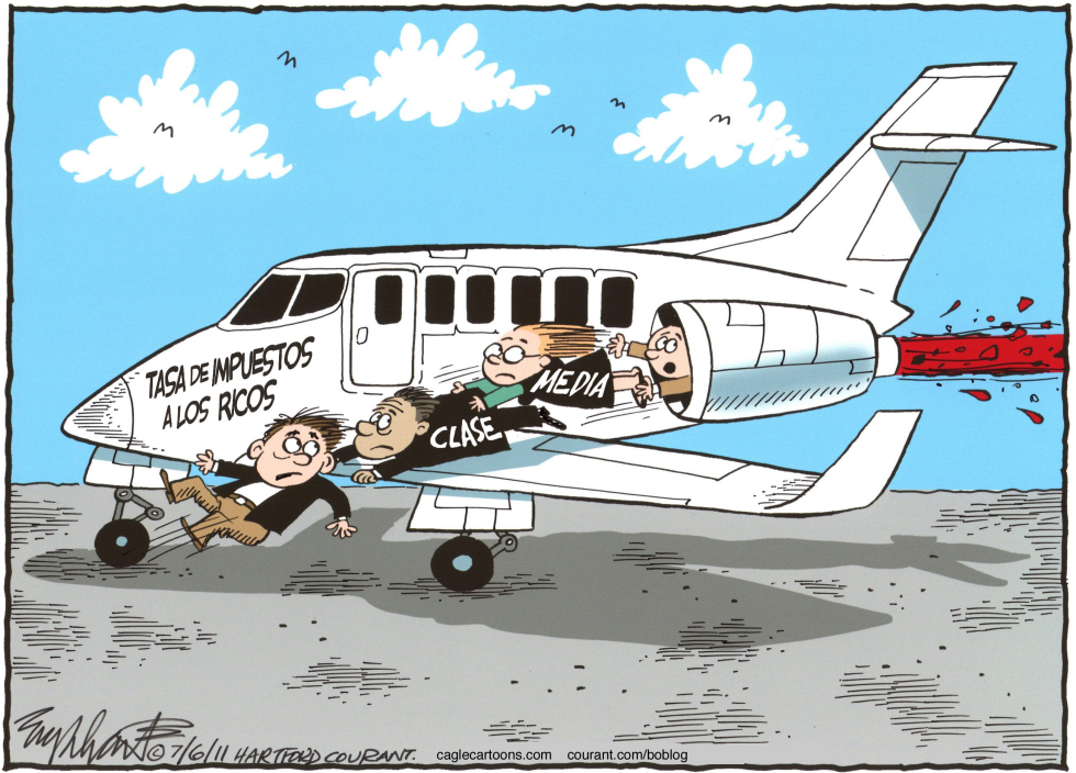  TASA DE IMPUESTOS A LOS RICOS  by Bob Englehart