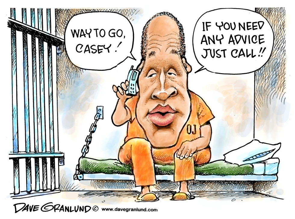  ADVICE FOR CASEY ANTHONY by Dave Granlund