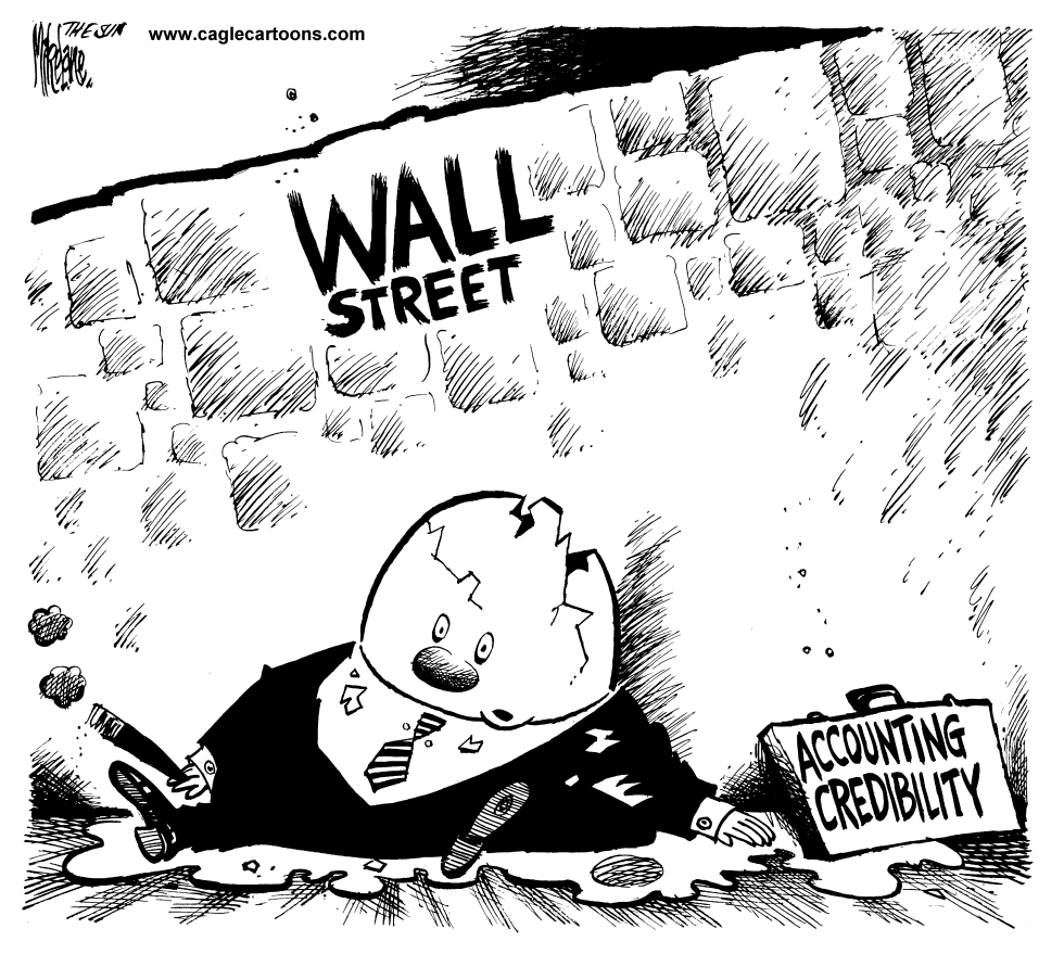  WALL STREET ACCOUNTING CREDIBILITY by Mike Lane