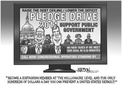 PUBLIC GOVERNMENT PLEDGE DRIVE by R.J. Matson