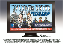 PUBLIC GOVERNMENT PLEDGE DRIVE by R.J. Matson