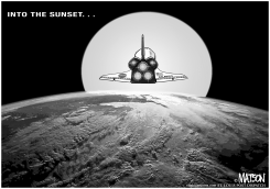 INTO THE SUNSET   by R.J. Matson
