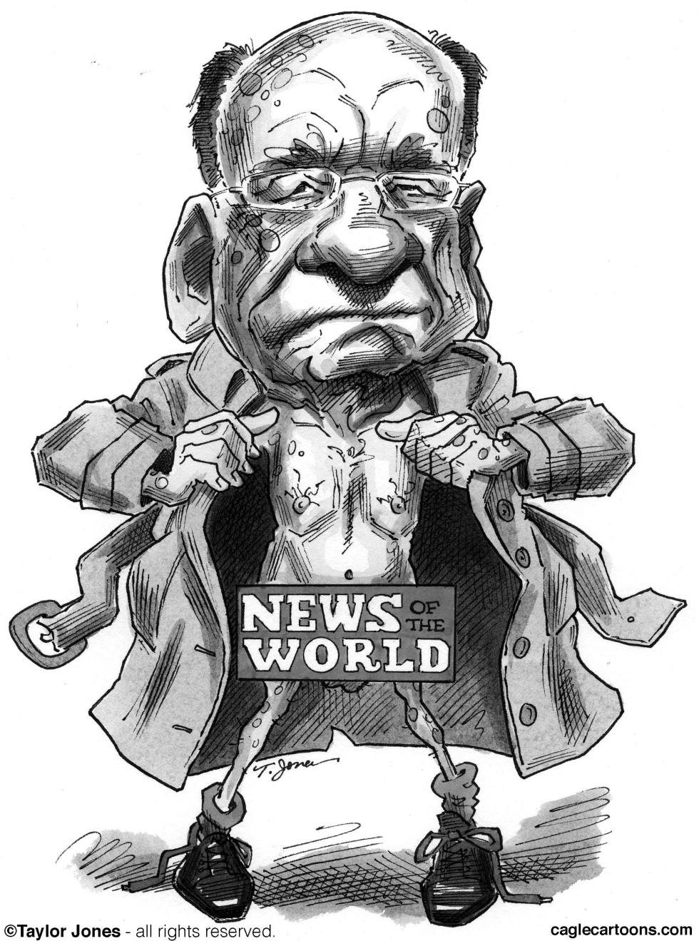  RUPERT MURDOCH by Taylor Jones