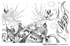  DEBT CRISIS AND POLITICS by Dave Granlund