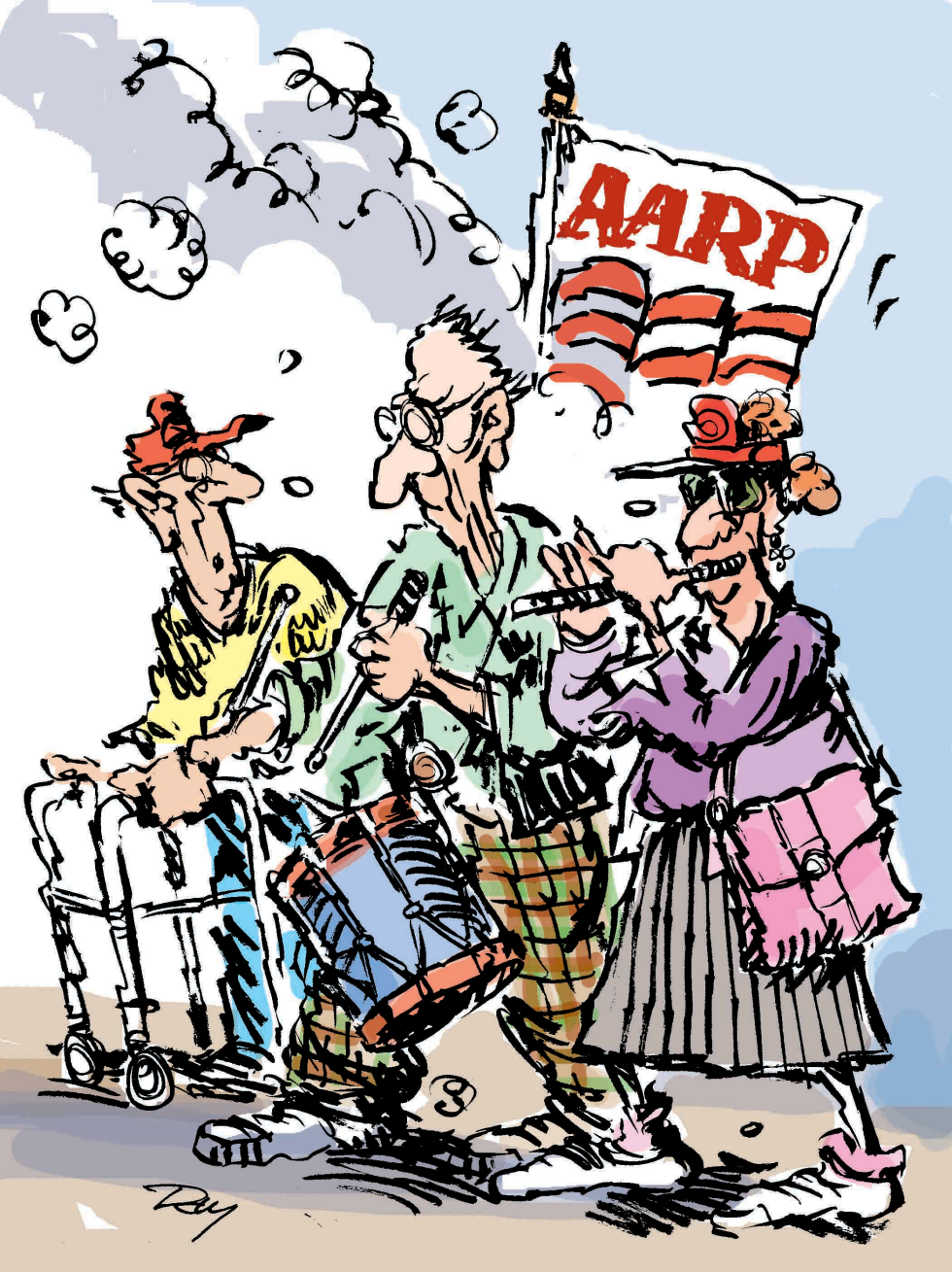 AARP to declare war on Social Security cuts