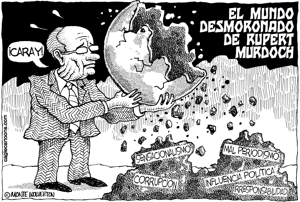  EL MUNDO DESMORONADO DE RUPERT MURDOCH by Wolverton