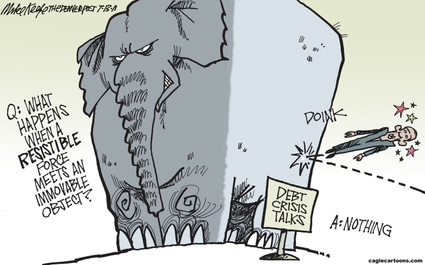 Debt Crisis Talks COLOR