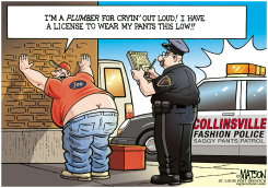 LOCAL STL-SAGGY PANTS FASHION POLICE by R.J. Matson