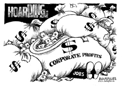 HOARDING CORPORATE PROFITS by Jimmy Margulies