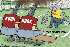 GOP WATER BOY by Steve Greenberg