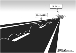 LA LATA CAMINO ABAJO by R.J. Matson