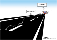 LA LATA CAMINO ABAJO /  by R.J. Matson