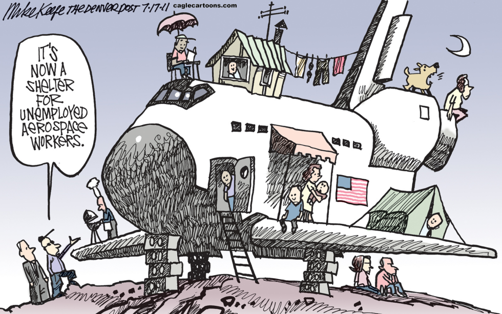 Space Shuttle Retired COLOR