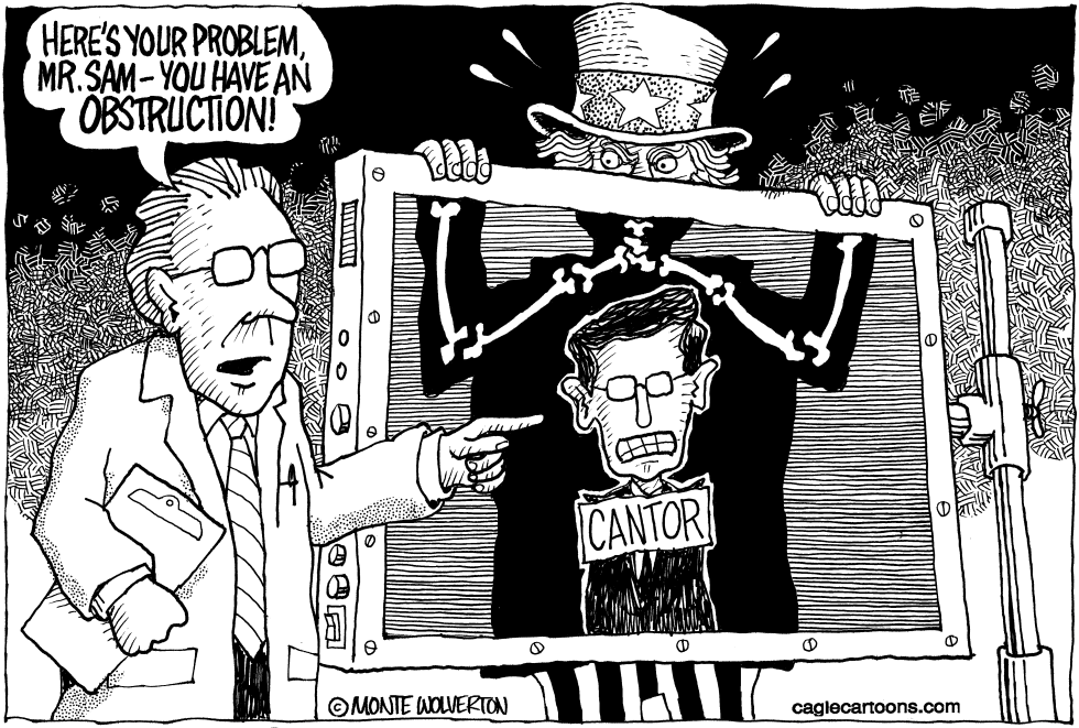 CANTOR OBSTRUCTIONISM by Monte Wolverton