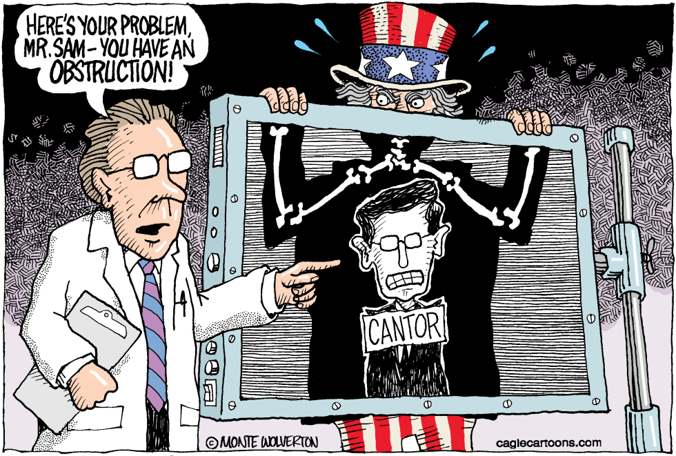 CANTOR OBSTRUCTIONISM  by Monte Wolverton