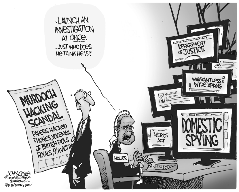 Murdoch and Justice Dept BW