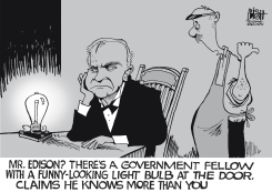 EDISON AND THE GOVERNMENT, by Randy Bish