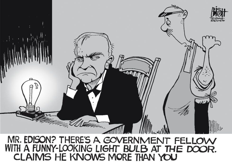 EDISON AND THE GOVERNMENT, COLOR