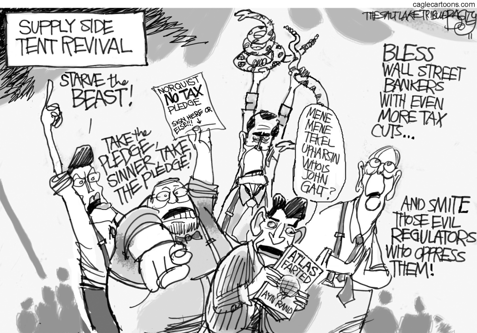  REAGANGELICALS by Pat Bagley