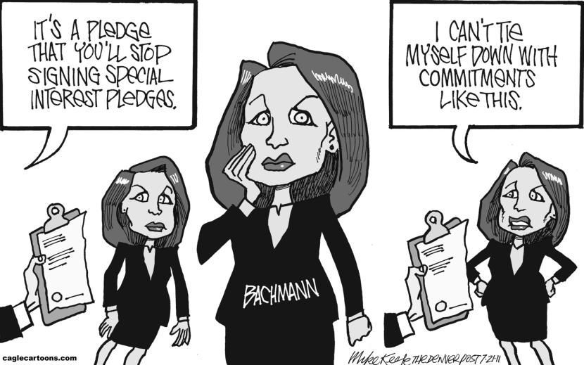 Bachmanns Pledges