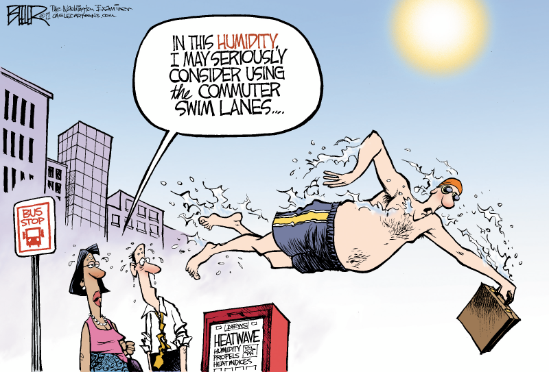 5 Cartoons About Today’s Sweltering Heat